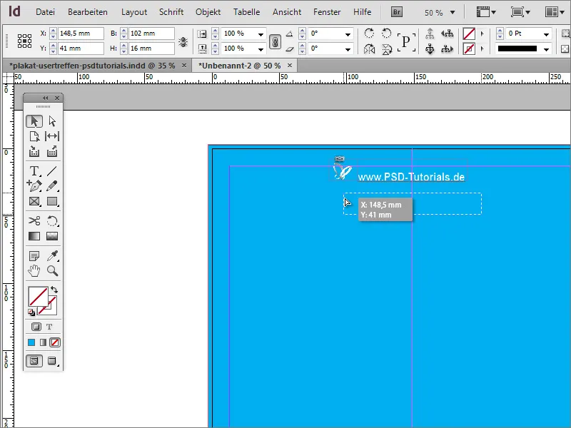 Navrhnout plakát v programu Adobe InDesign - Část 1: Zářivý efekt