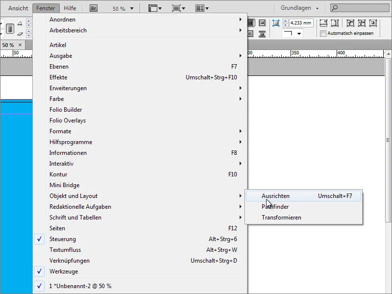 Adobe InDesign'da afiş oluşturma - Bölüm 1: Işın efekti