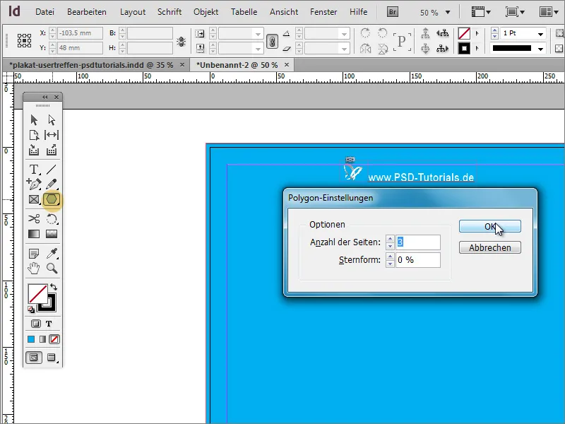 Adobe InDesign'da afiş tasarımı yapmak - Bölüm 1: Işıma efekti