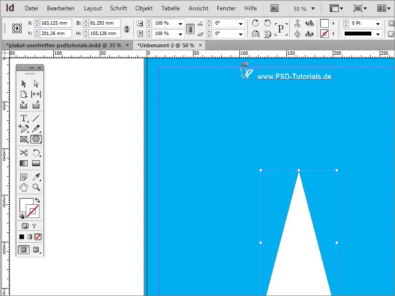 Návrh plakátu v programu Adobe InDesign - Část 1: Zářivý efekt.