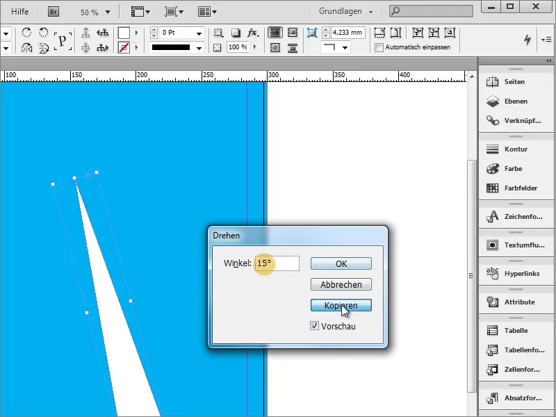 Adobe InDesign'de afiş tasarımı yapmak - Bölüm 1: Işın efekti