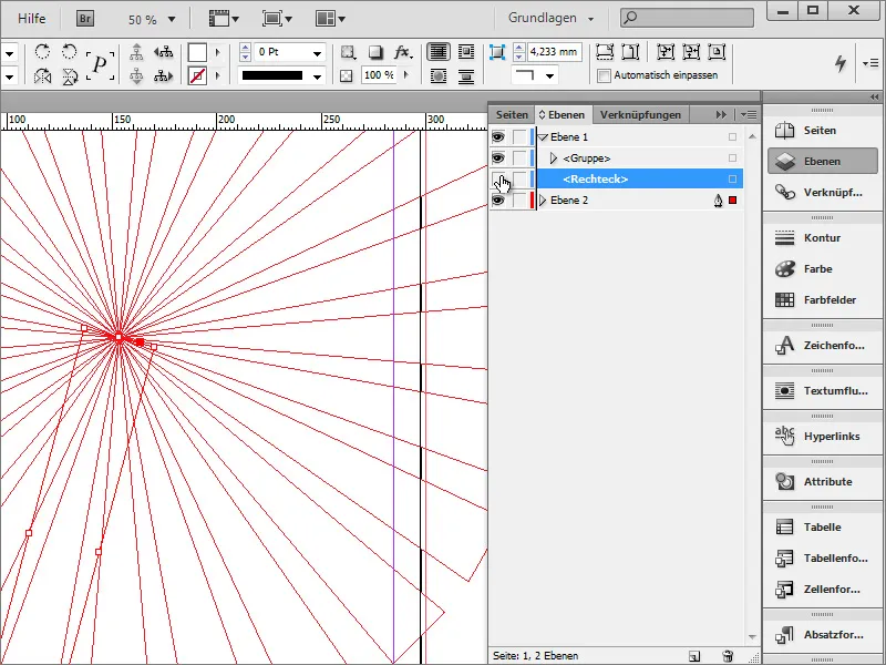 Lage en plakat i Adobe InDesign - Del 1: Stråleeffekt