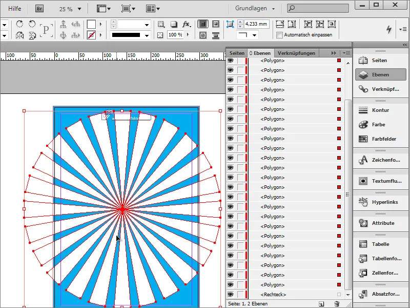 Adobe InDesign'de afiş tasarımı yapmak - Bölüm 1: Işın efekti