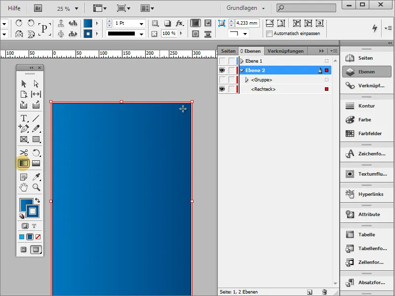 Vytvoření plakátu v Adobe InDesign - Část 1: Ozařovací efekt