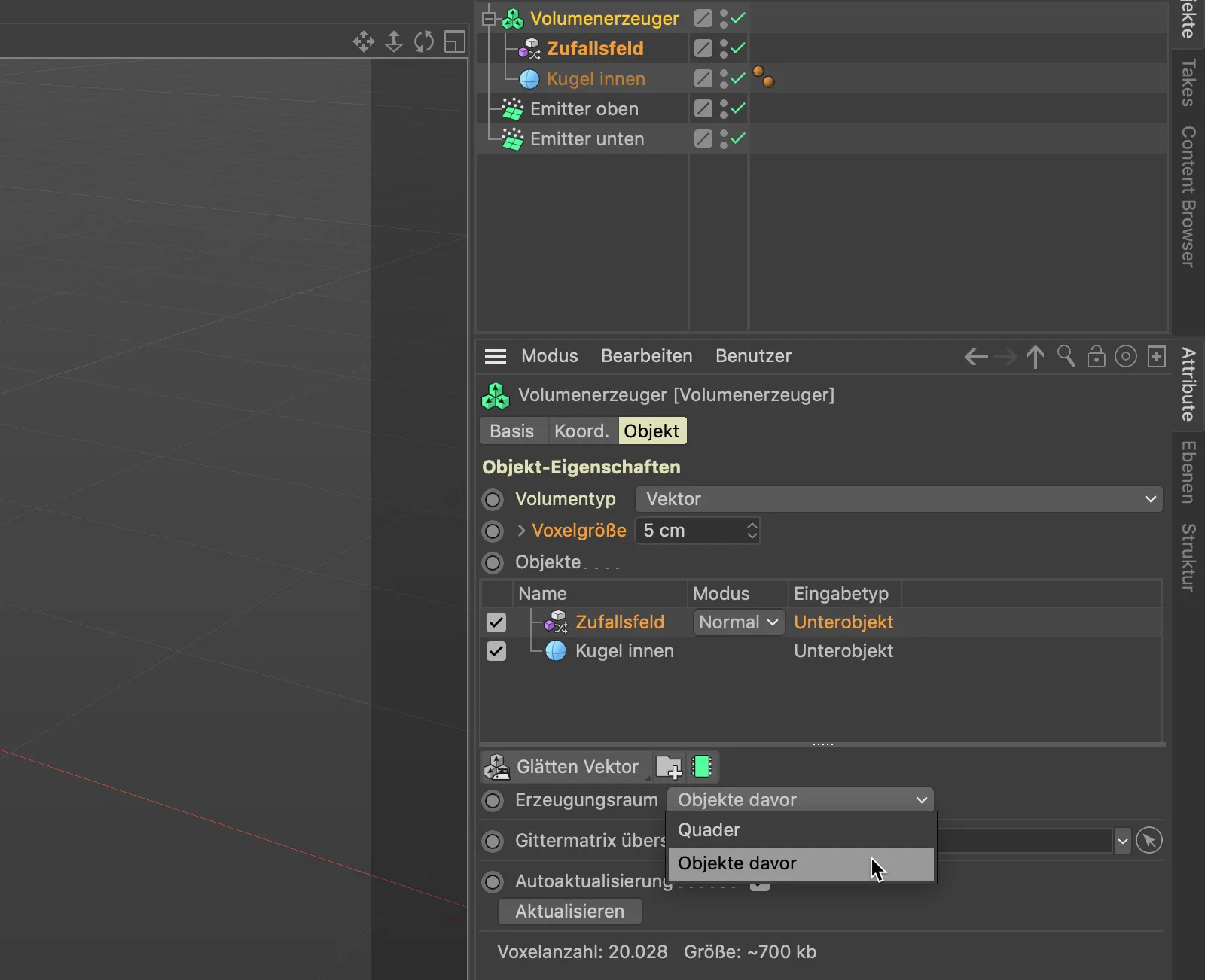 New in Release 21 - Vector volume and force field