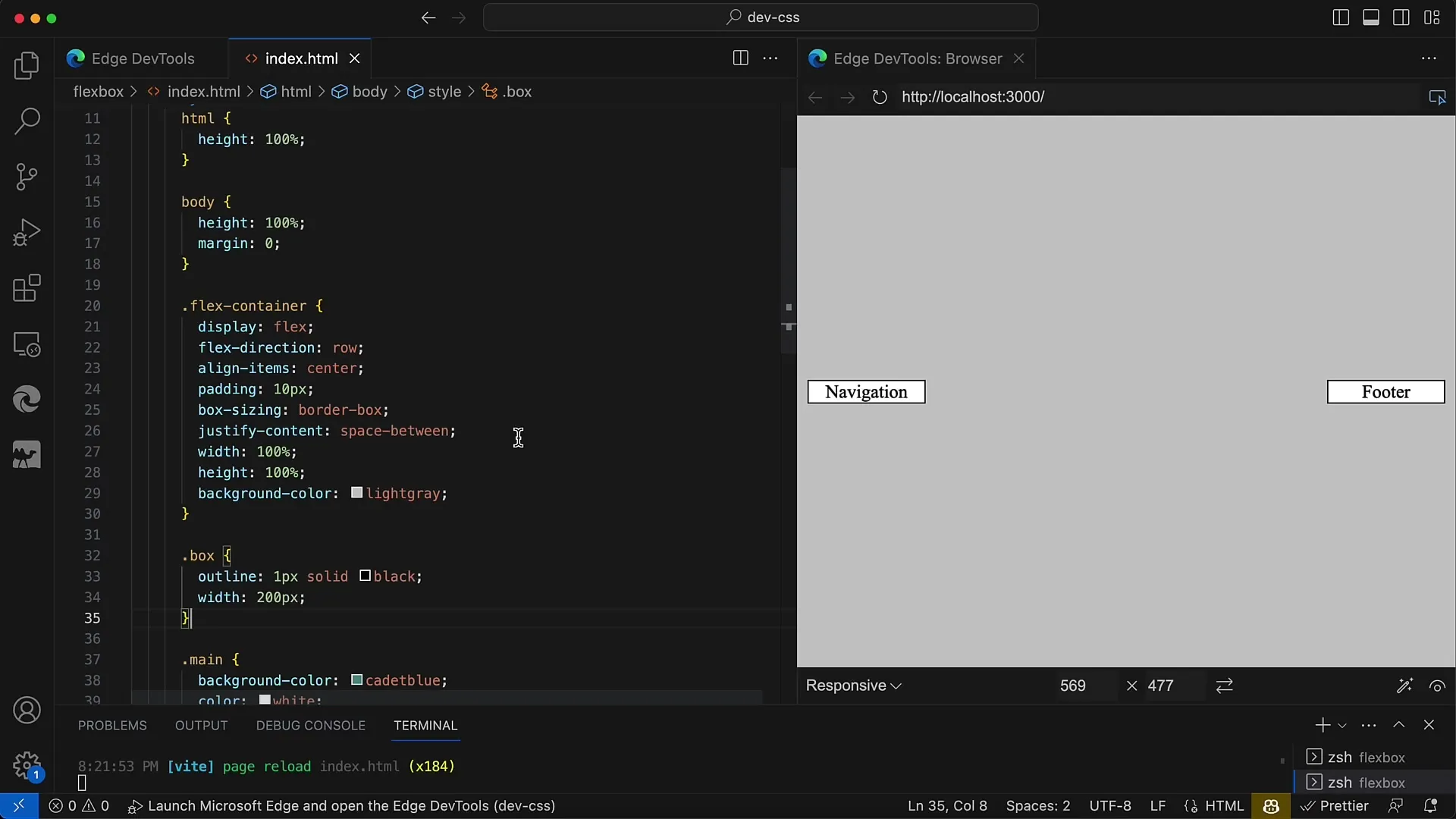 "Flexbox" jautriems maketams: kaip efektyviai sulygiuoti turinį