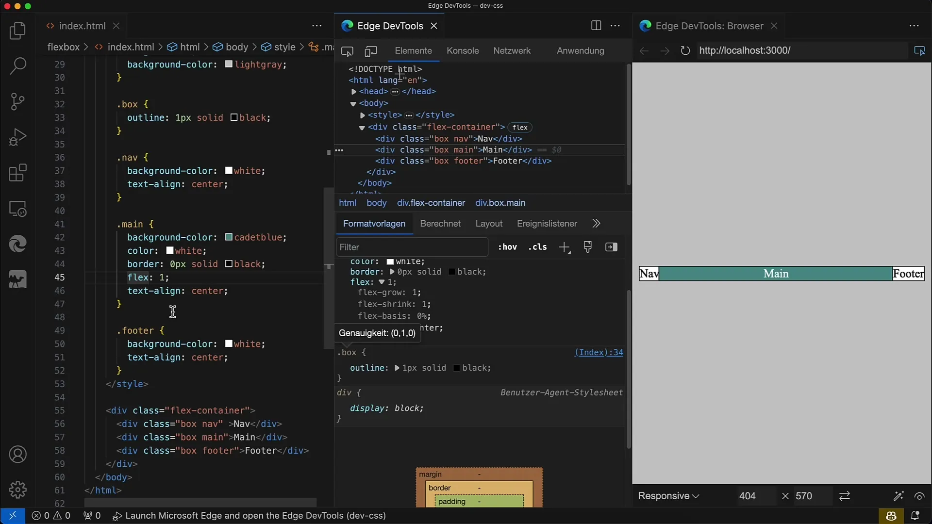 CSS'te Flexbox: Flex-Basis ve Flex-Yönünün anlamını anlamak