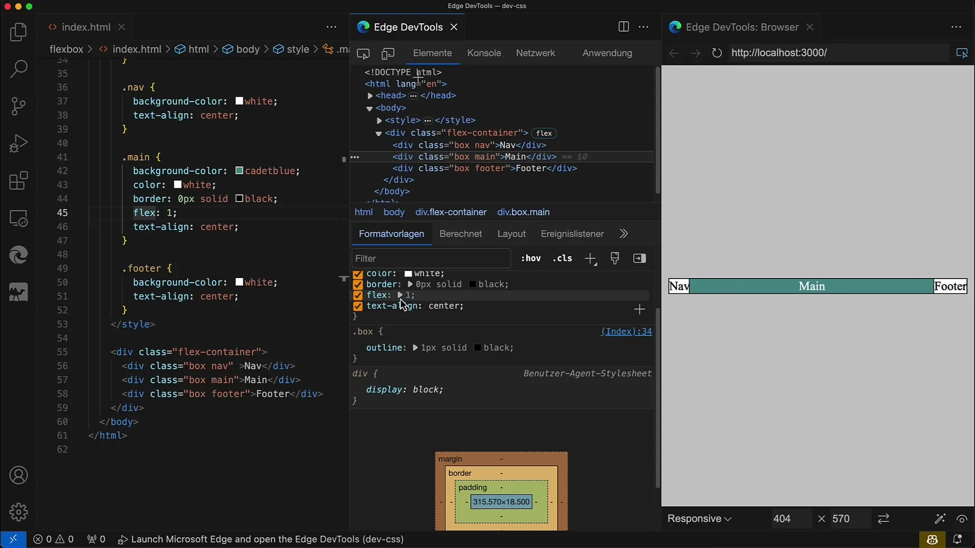 Flexbox in CSS: Understanding the meaning of flex-basis and flex-direction