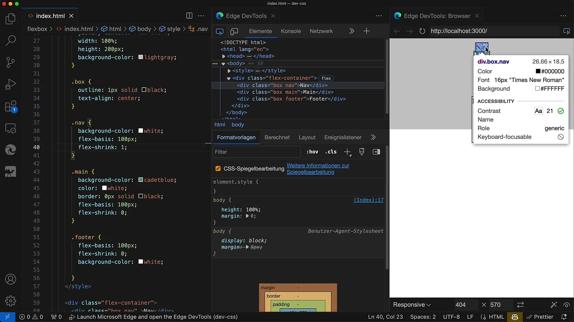 Flexbox: Controlling shrinking in flex-direction with flex-shrink