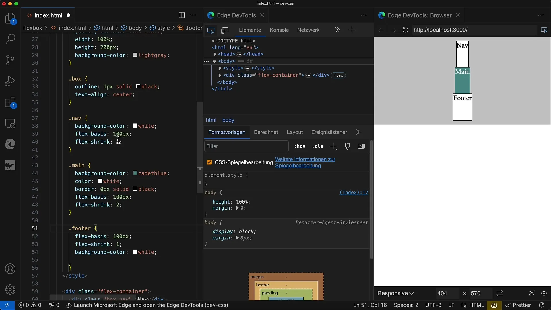 Flexbox: Controlling shrinking in flex direction with flex-shrink