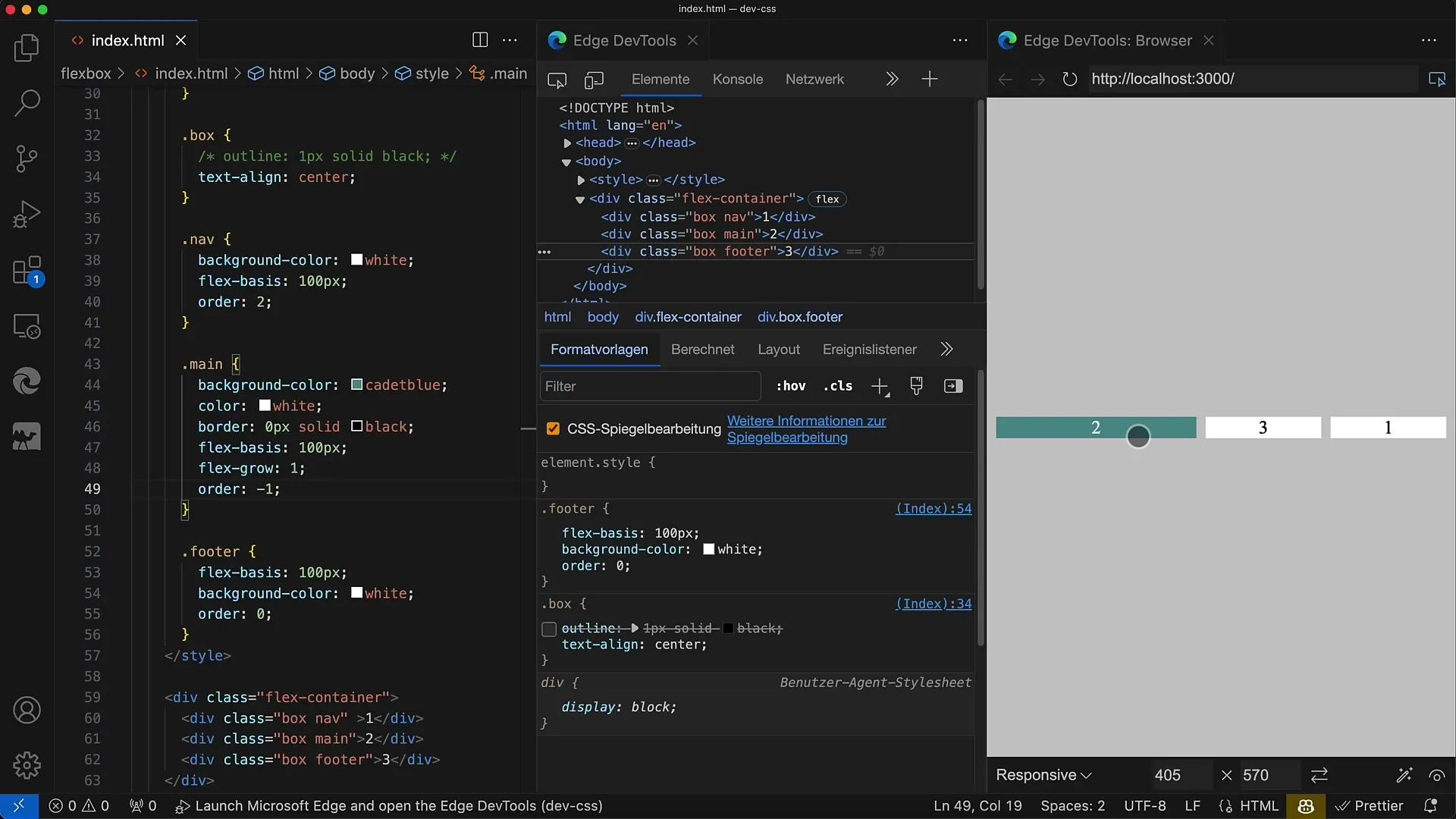 Flexbox en CSS : Comment organiser les éléments avec Order et Reverse Direction