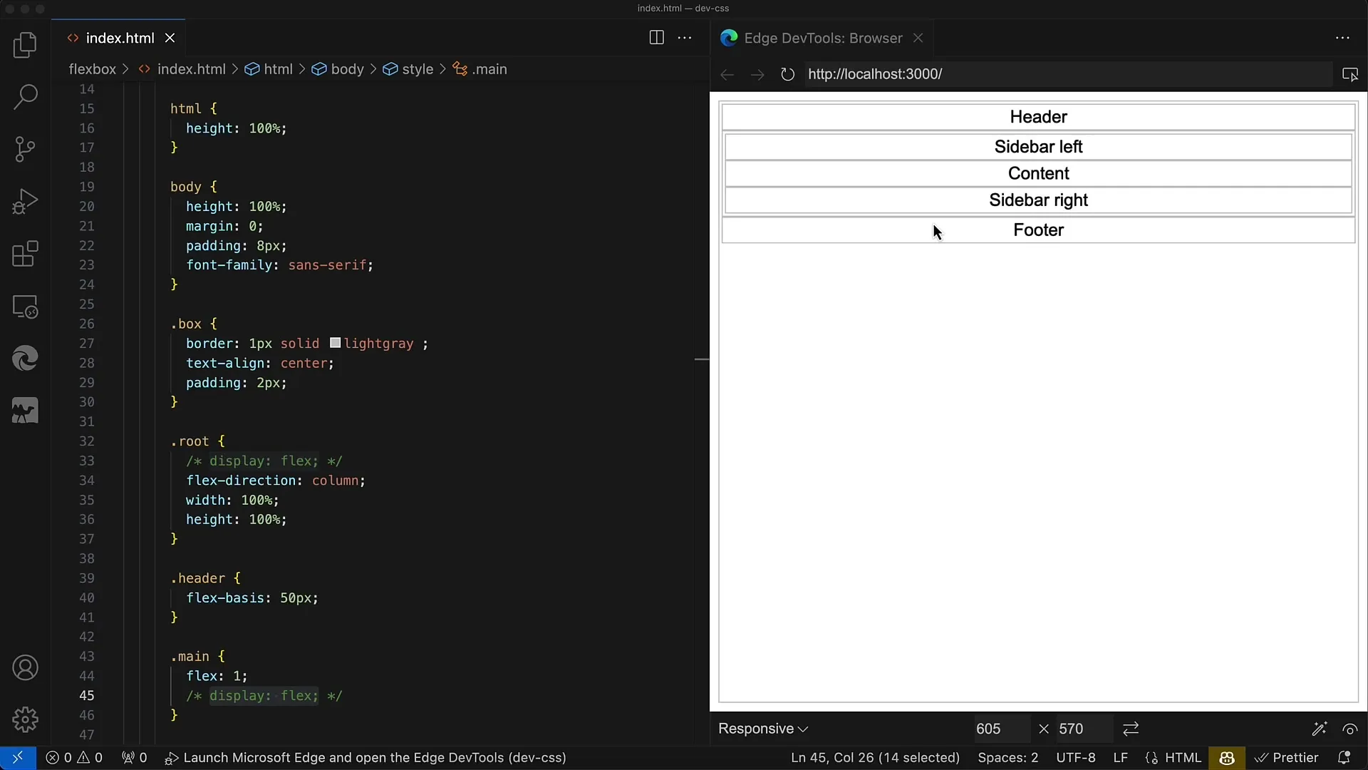 CSS & HTML'de Flexbox: İç içe geçmiş düzenlemeleri kolayca oluşturun