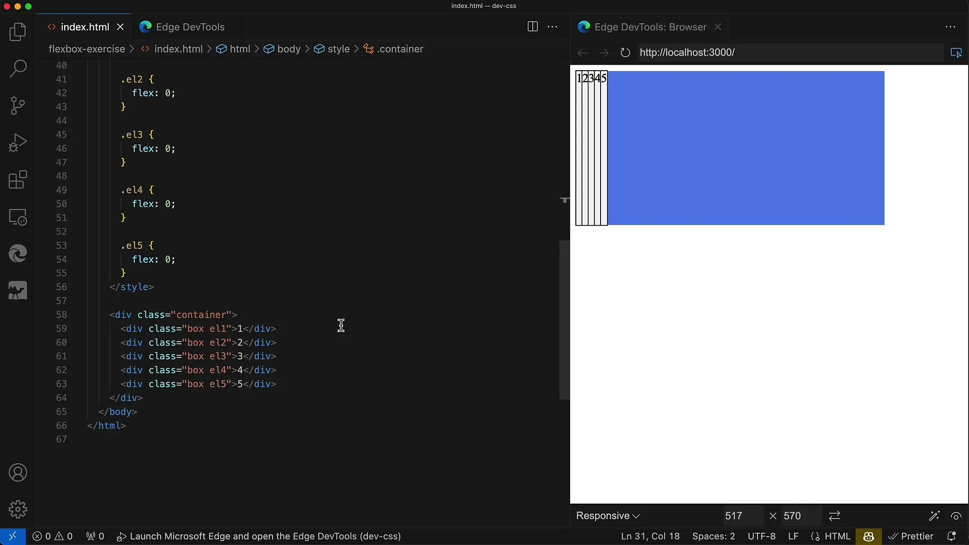 Flexbox positioning: Arrange child elements effectively