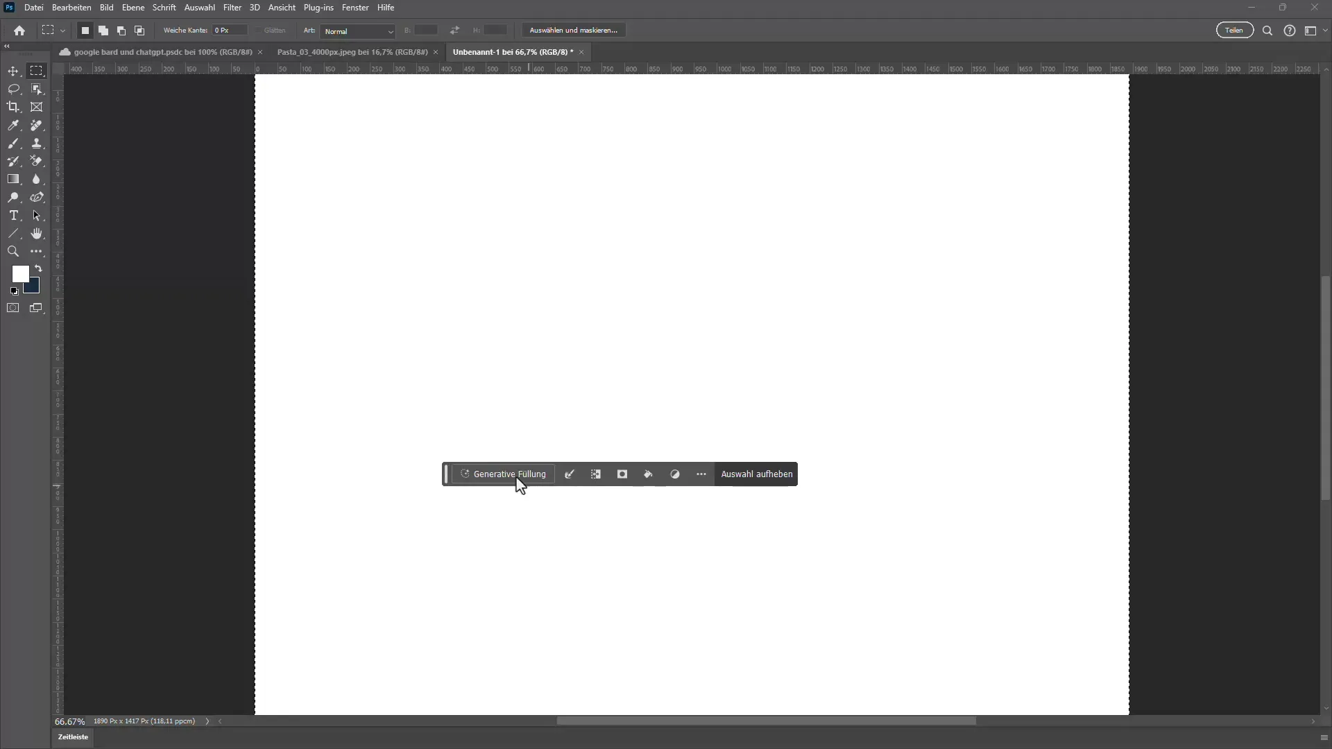 Kuasai alat kecerdasan buatan dalam Photoshop: Pengisian generatif dan perluasan