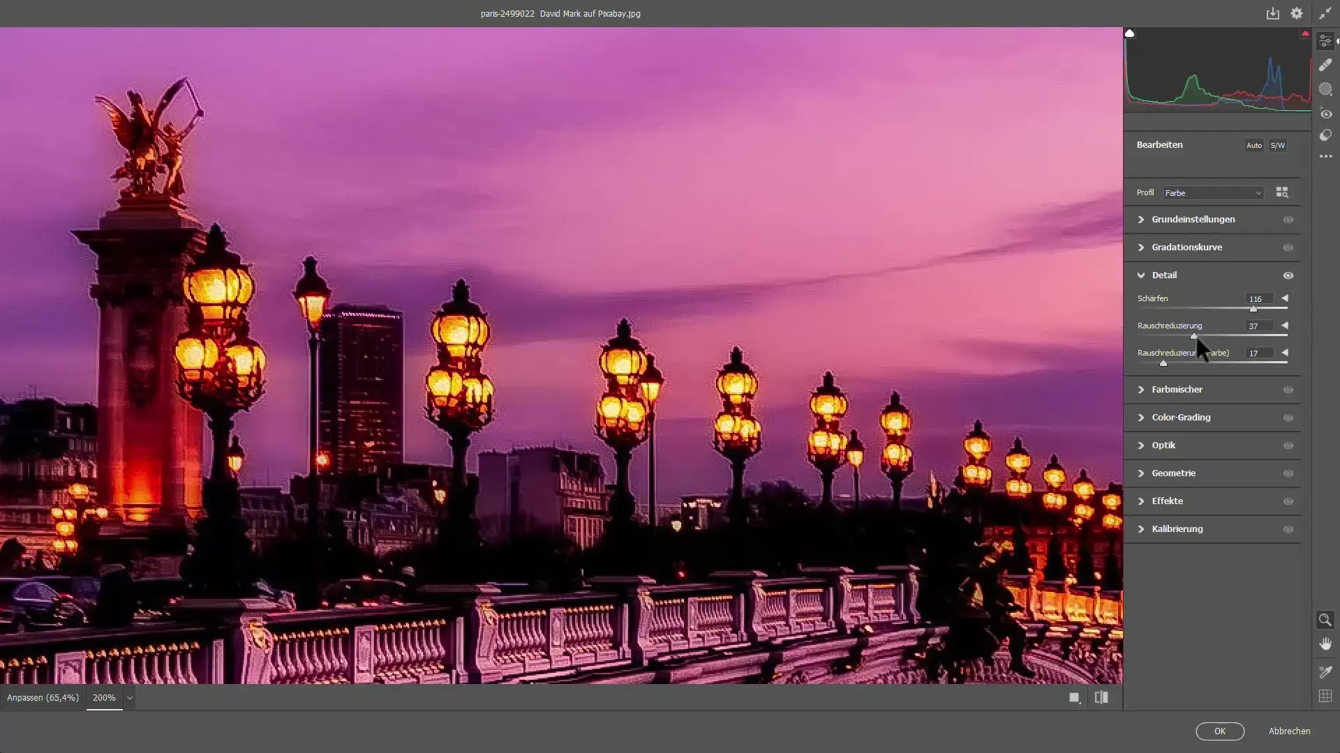 Cara-cara efektif untuk mempertajam gambar di Photoshop