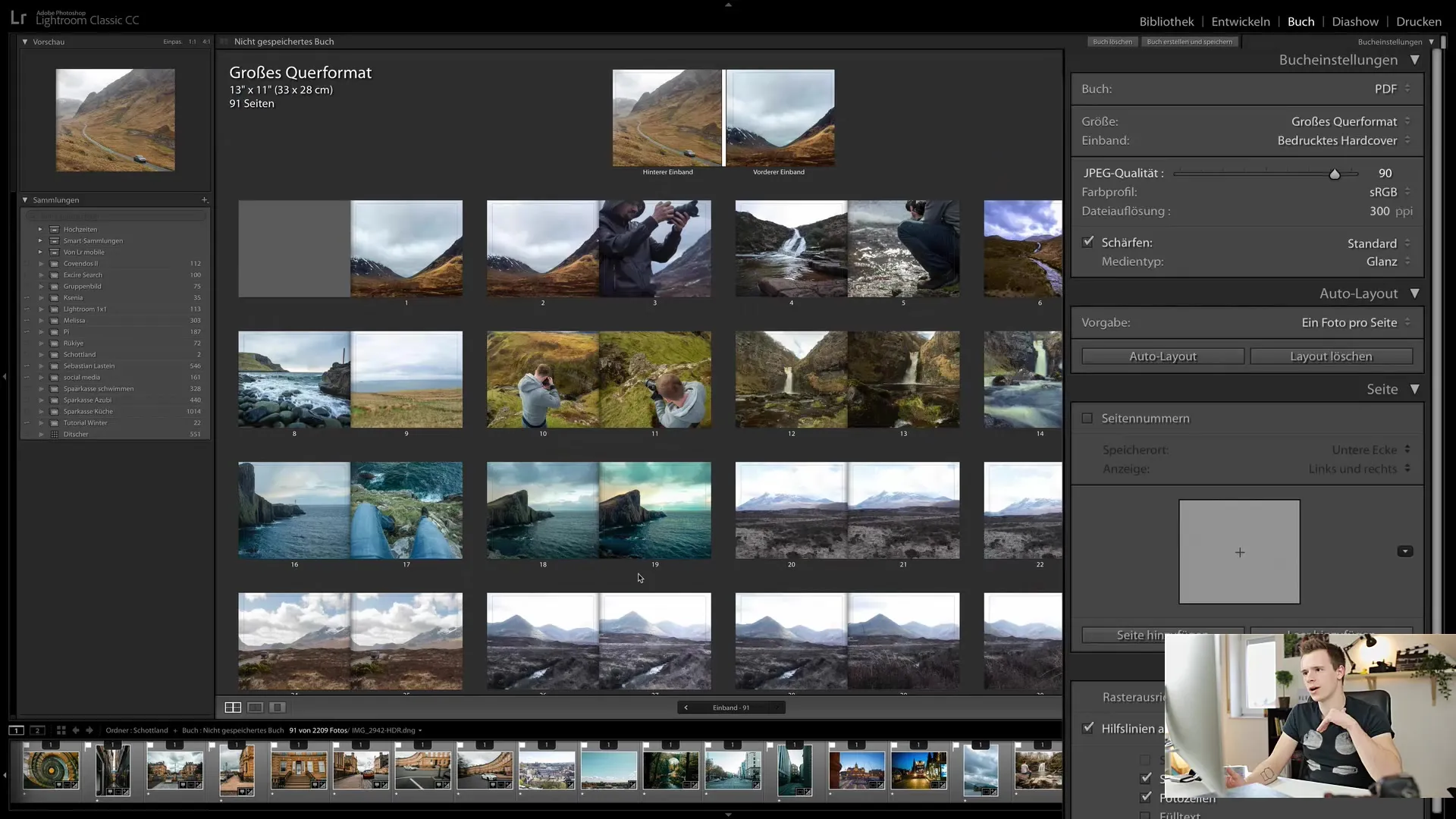 Guide pour créer des livres photo dans Lightroom Classic CC