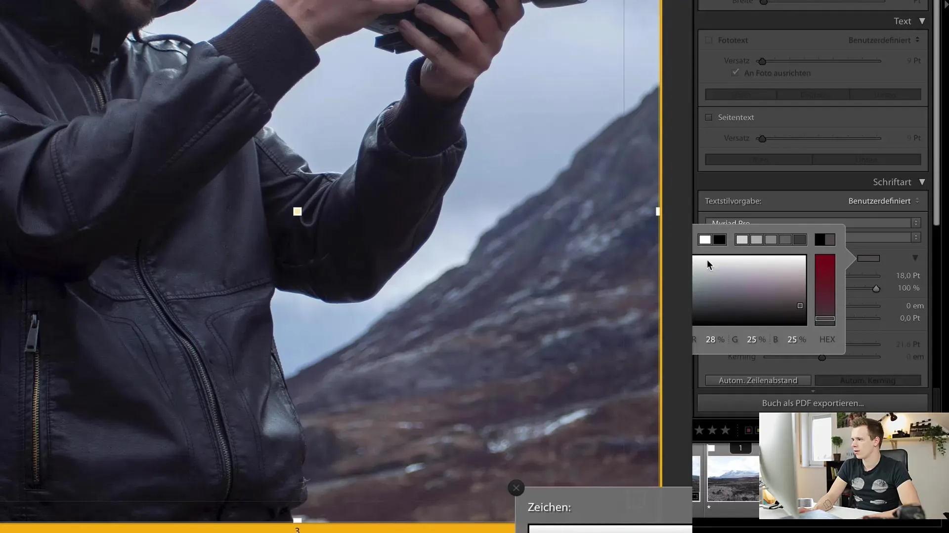 Veiledning for å lage fotobøker i Lightroom Classic CC