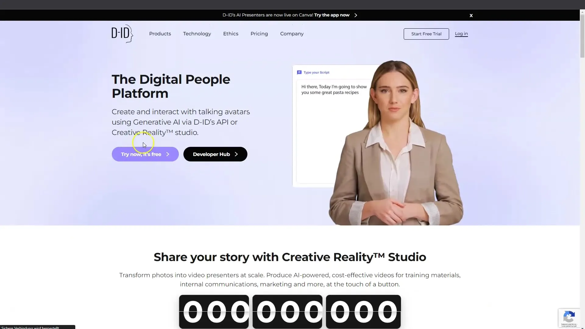 D-ID - This is how you easily create AI videos