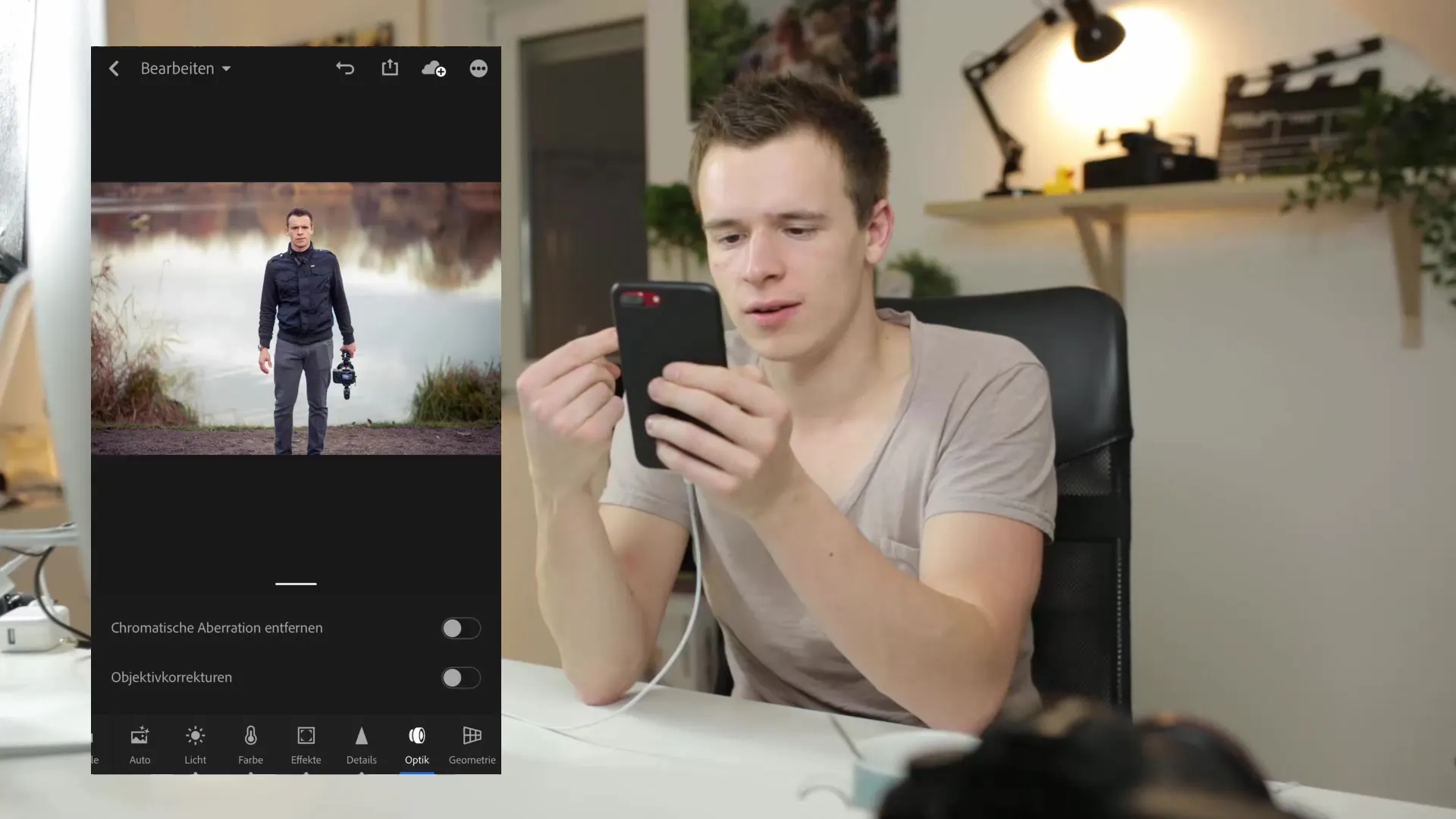 Efficient image editing with Lightroom Mobile - Your smartphone as a tool