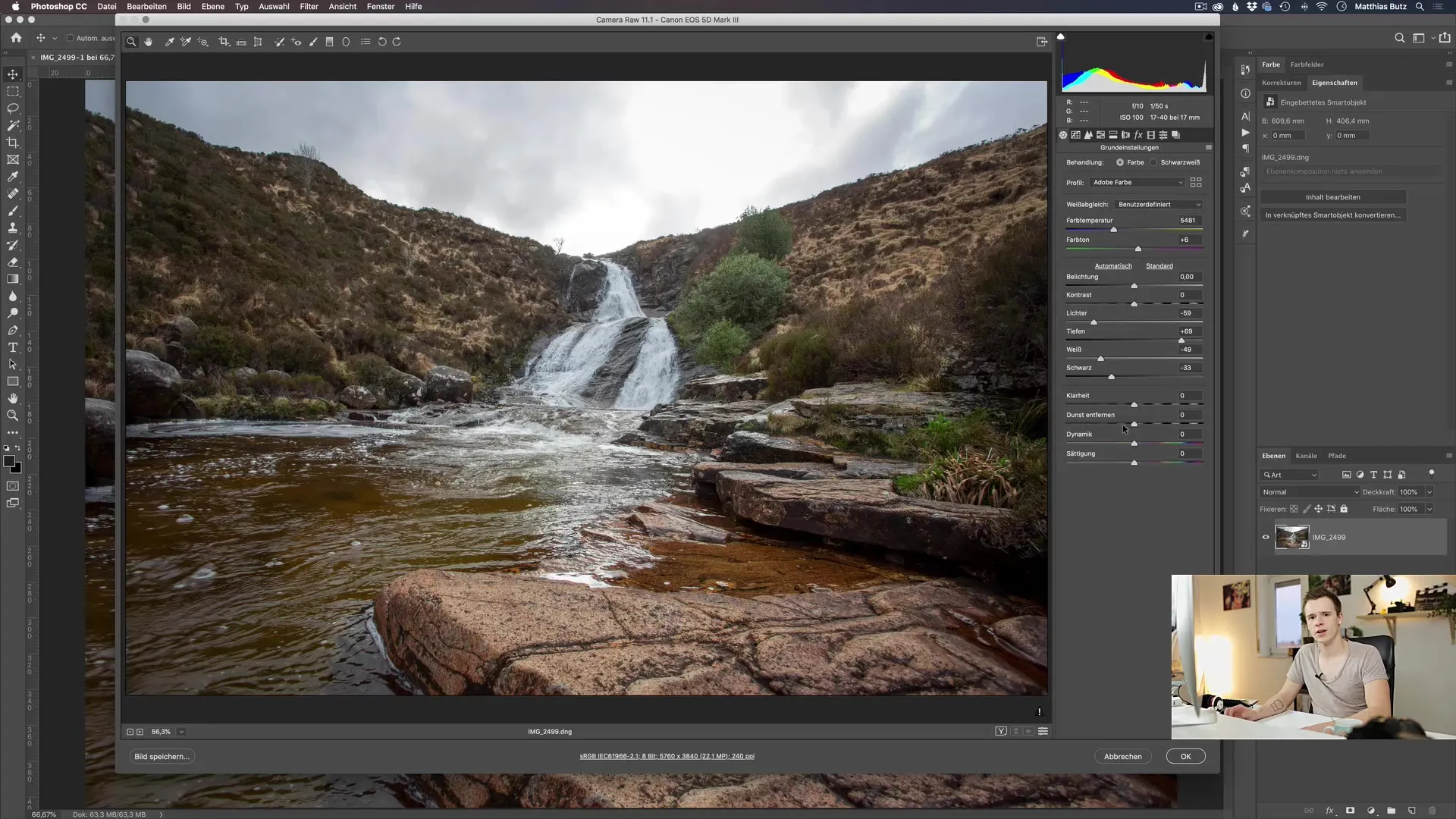 Efficient image editing with Lightroom and Photoshop