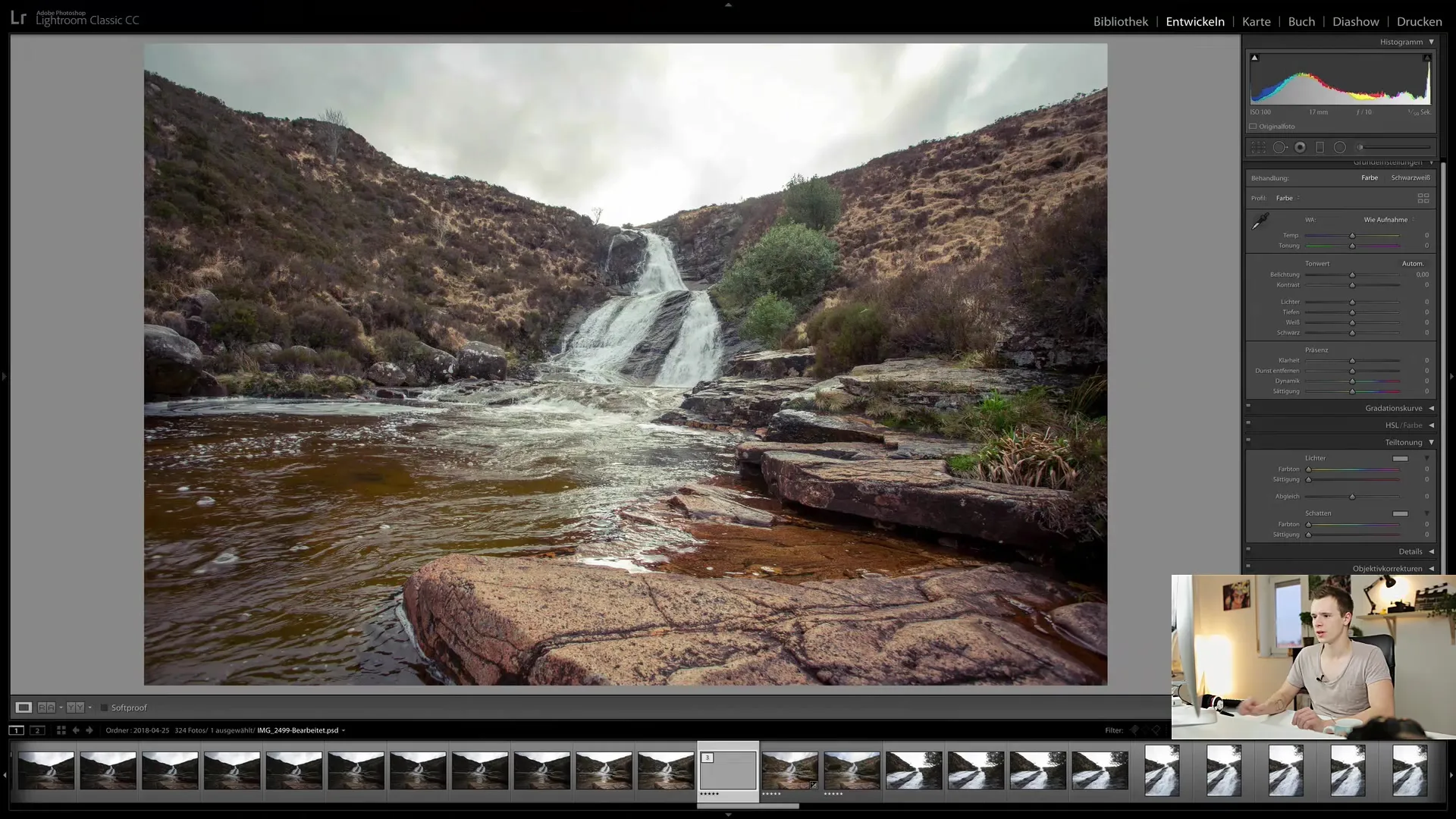 Efficient image editing with Lightroom and Photoshop