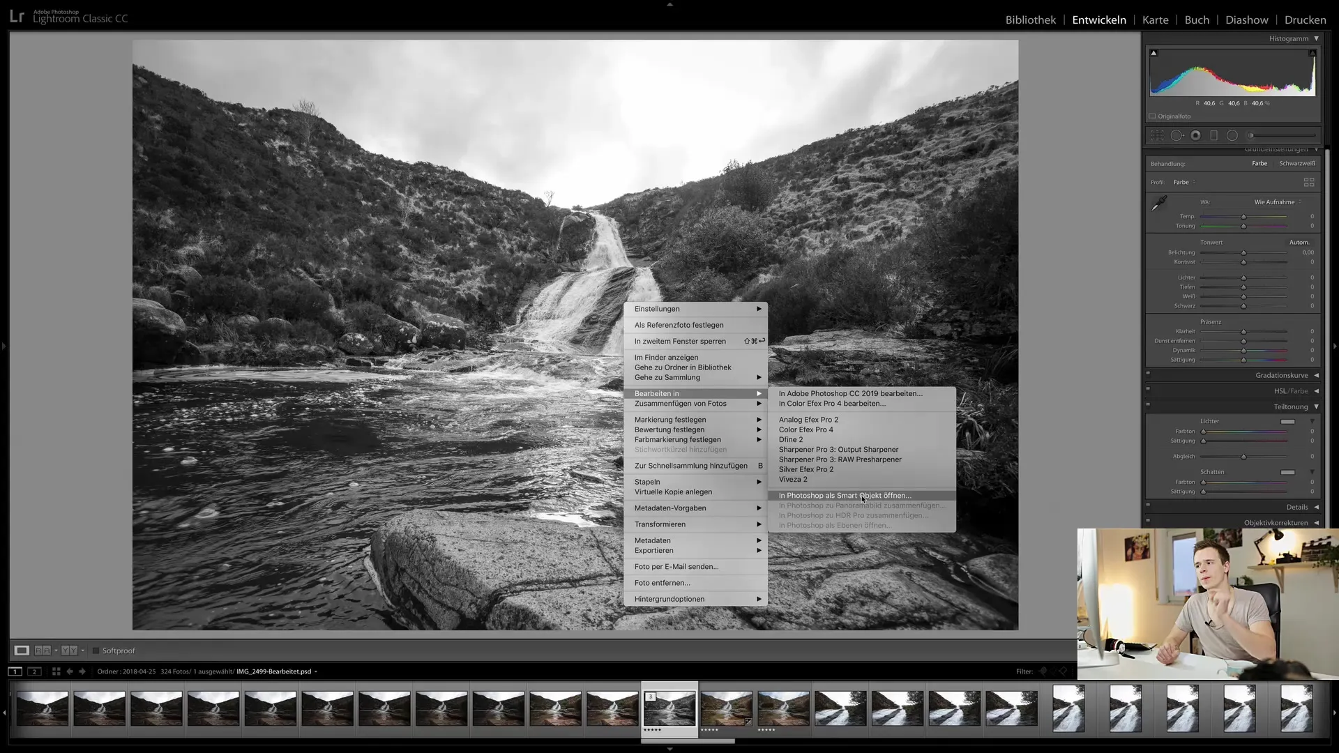 Effiziente Bildbearbeitung mit Lightroom und Photoshop