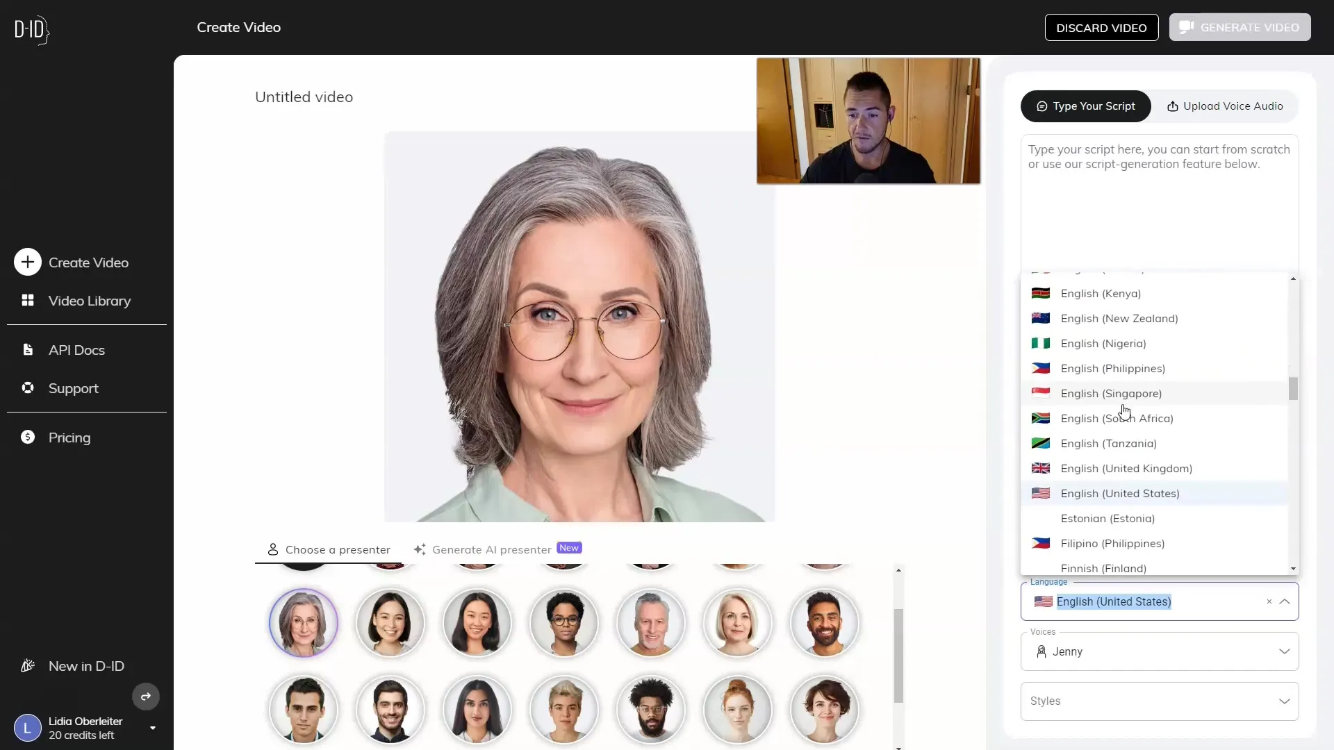 AI videos with AI avatars: Efficient creation of instructional videos