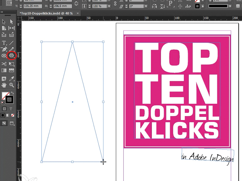 Top 10 dubbelklickar i InDesign