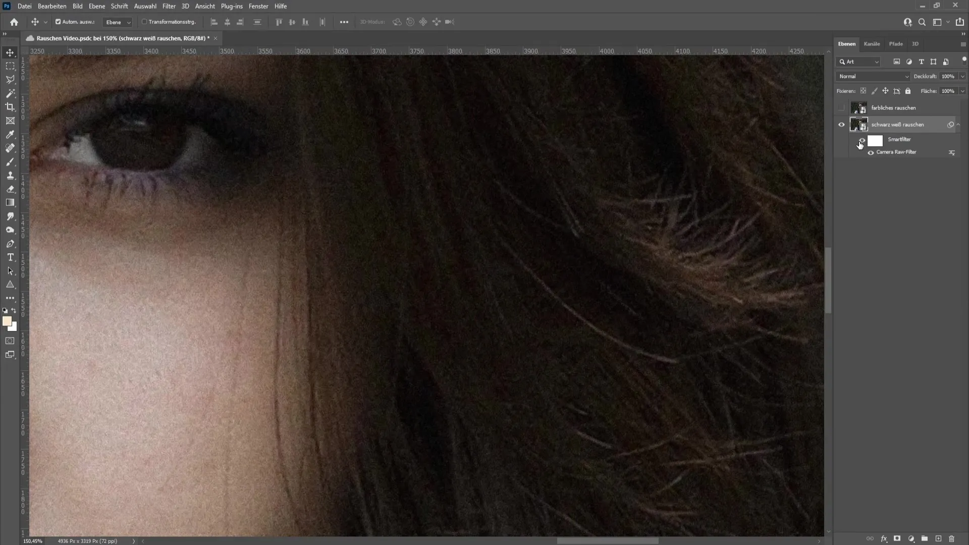 Mengurangi noise gambar di Photoshop: Begini caranya!