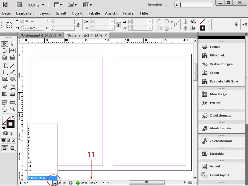 Einstieg in InDesign