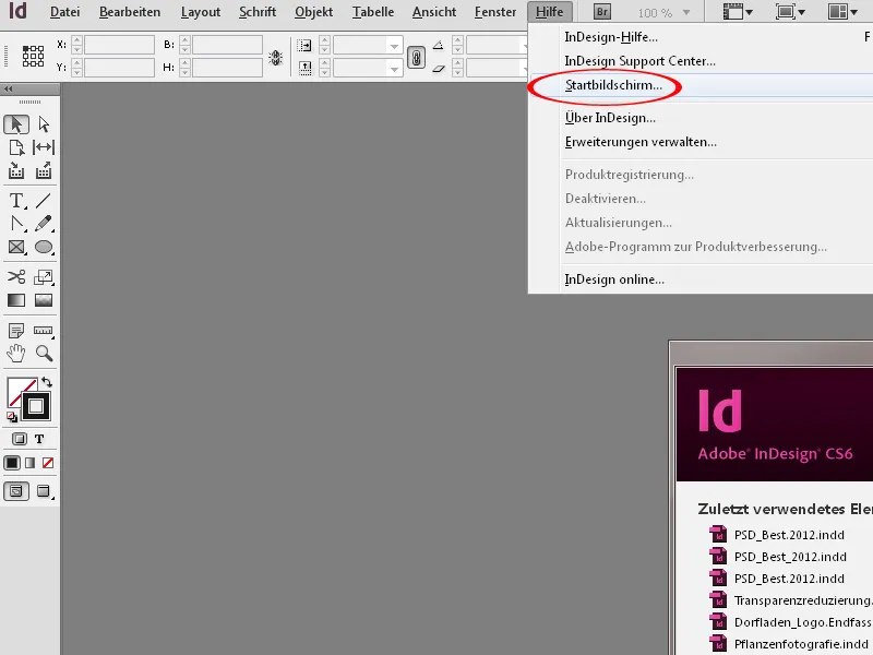 Einstieg in InDesign