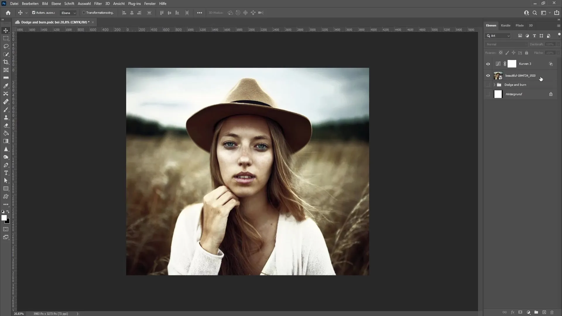 Dodge and Burn technique in Photoshop - An easy step-by-step guide