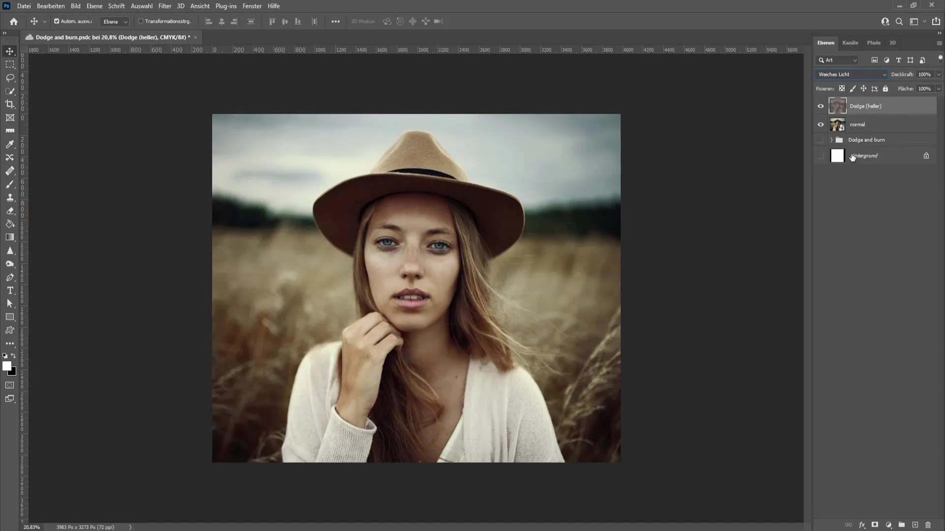 Dodge and Burn technique in Photoshop - A simple step-by-step guide