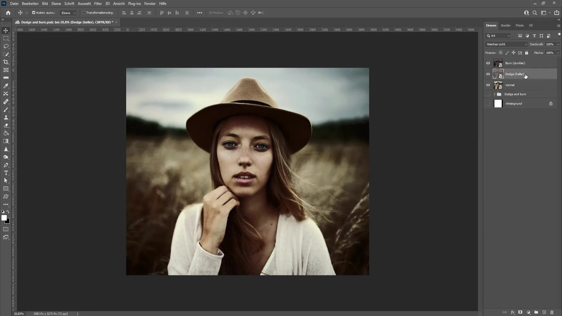 Dodge and Burn technique in Photoshop - An easy step-by-step guide