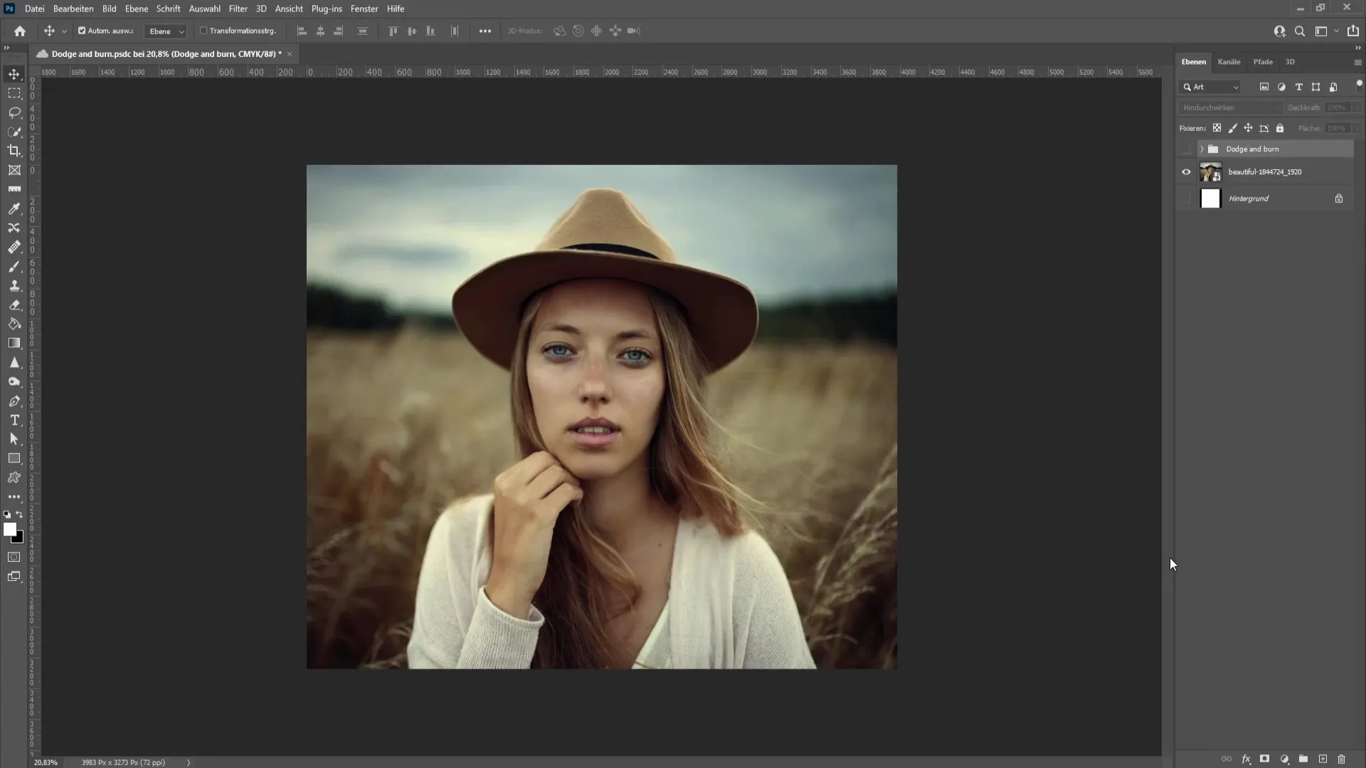 Dodge and Burn technique in Photoshop - An easy step-by-step guide