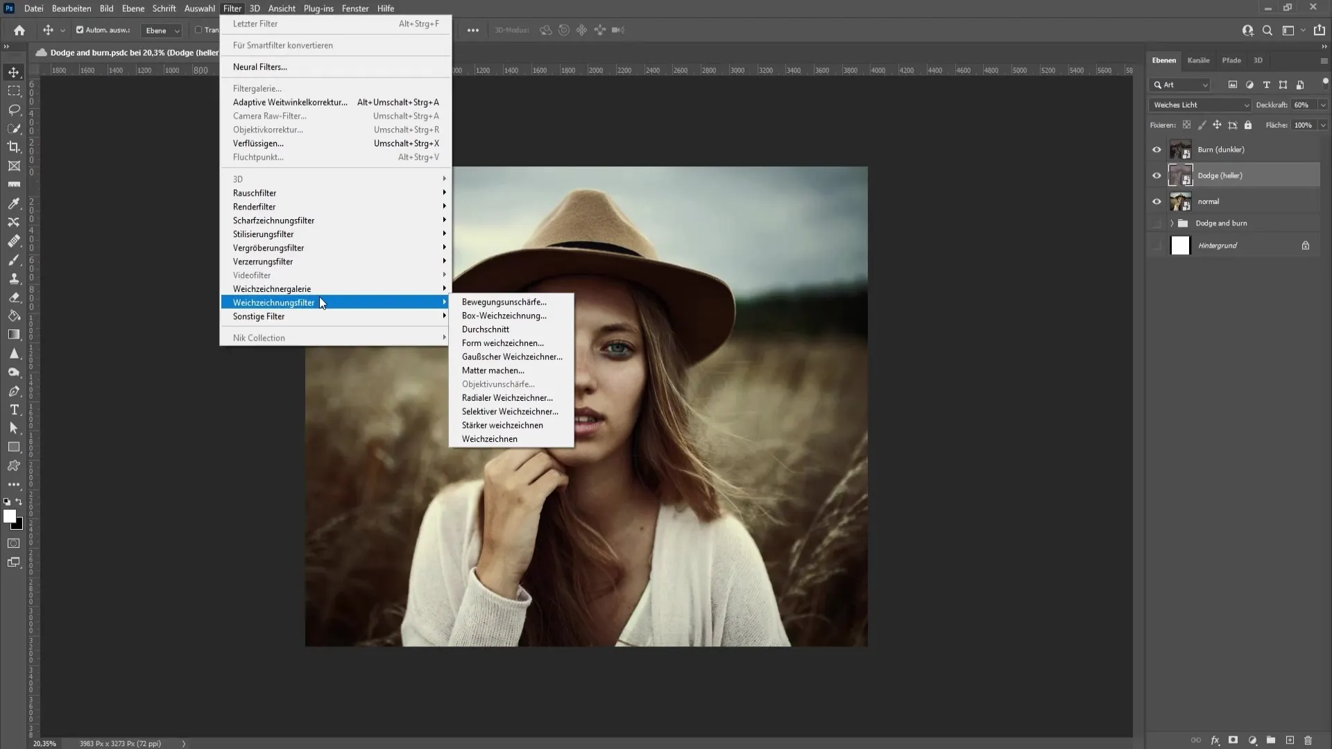 Dodge and Burn technique in Photoshop - A simple step-by-step guide