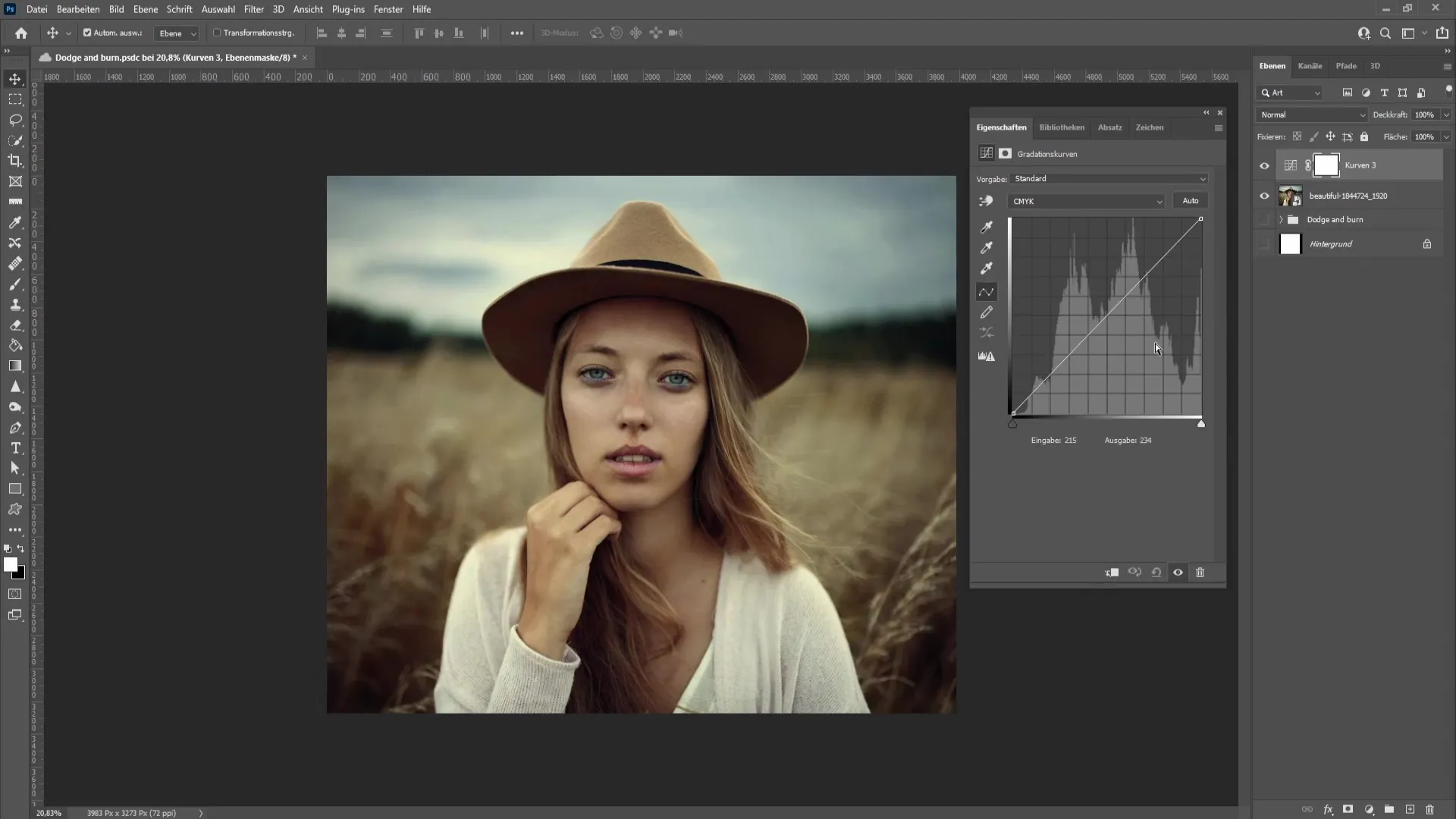 Dodge and Burn technique in Photoshop - A simple step-by-step guide