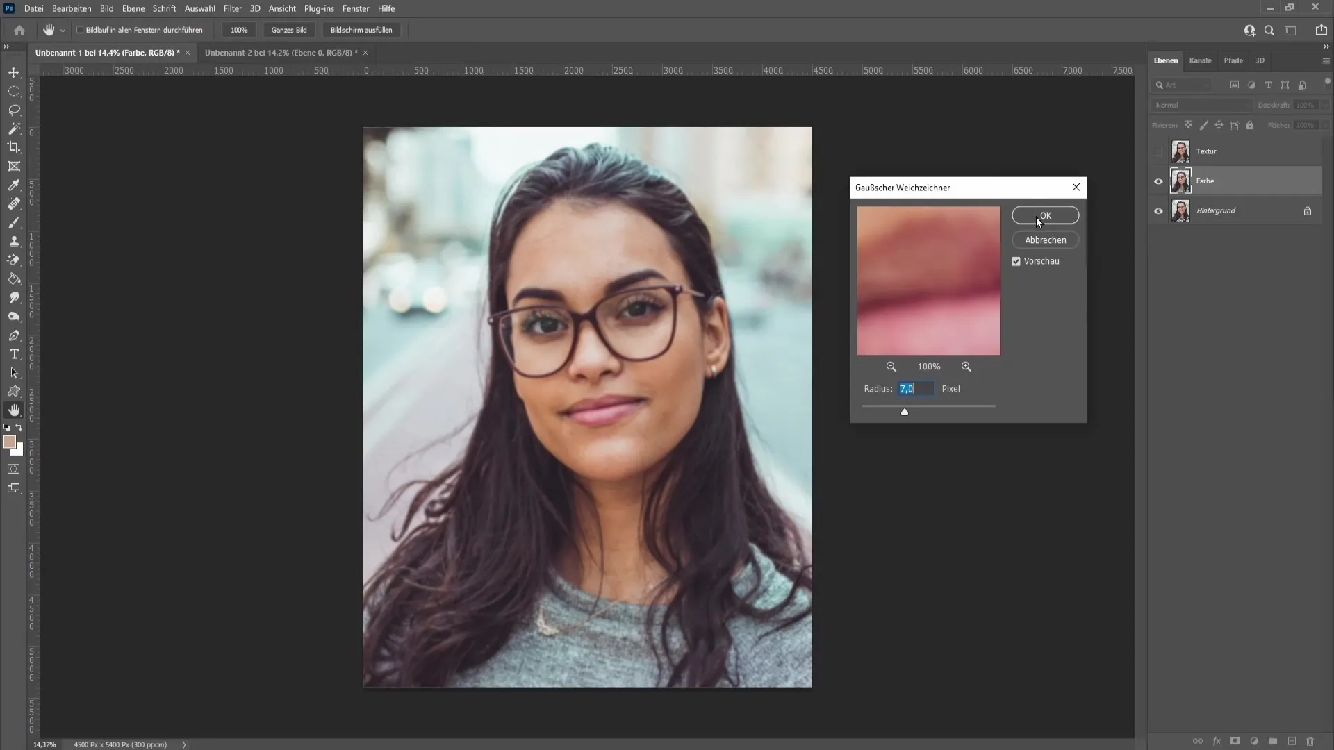 Pemisahan Frekuensi di Photoshop: Dilaksanakan secara efektif dan mudah