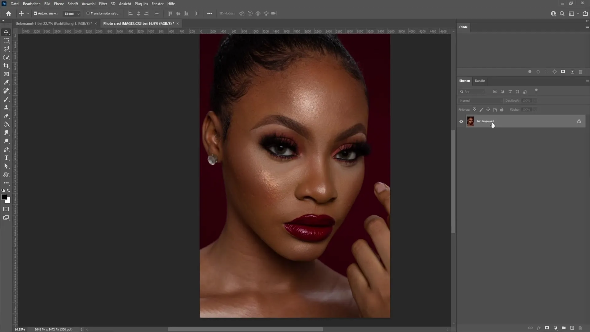 Powdering skin in Photoshop - A step-by-step guide