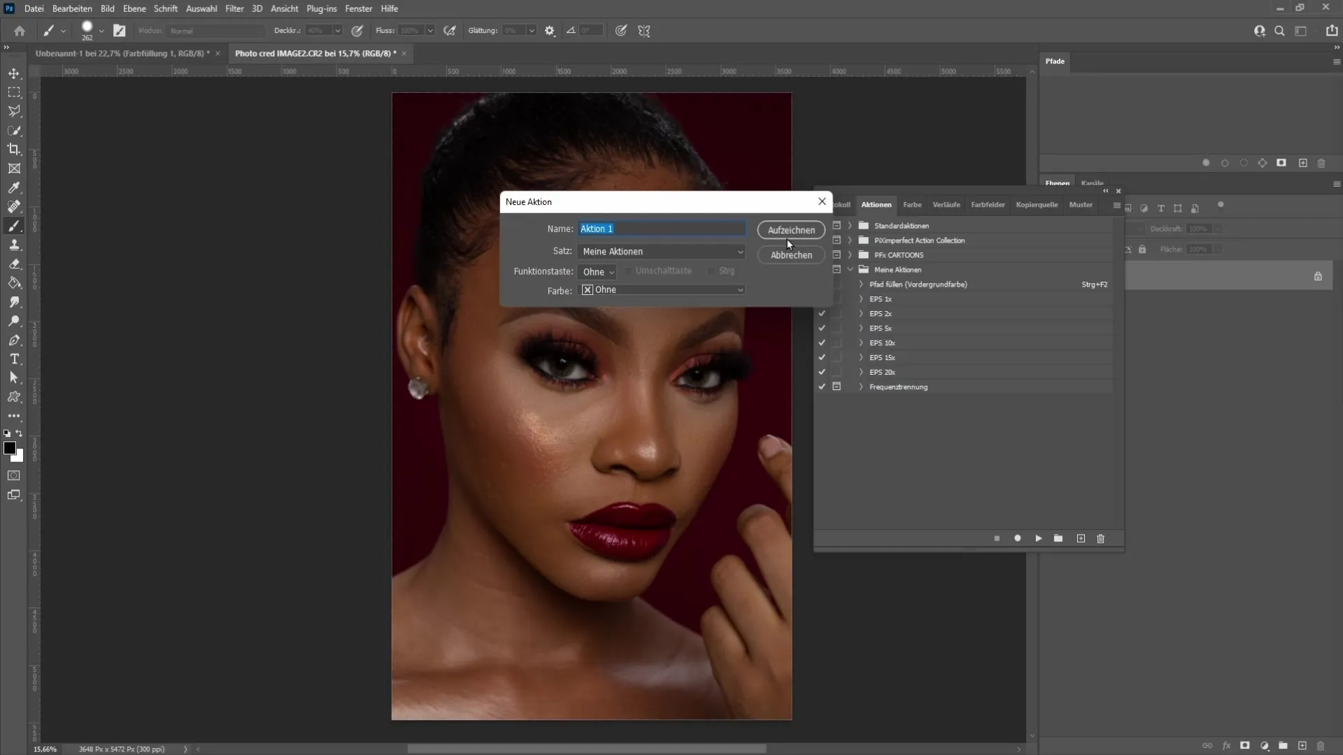 Powdering skin in Photoshop - a step-by-step guide