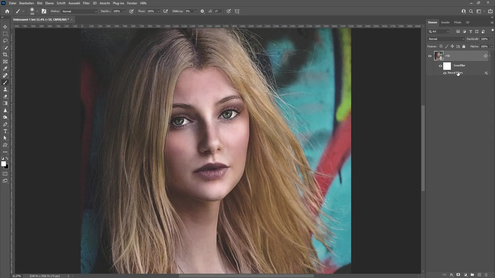 Smoothing skin in Photoshop - A step-by-step guide