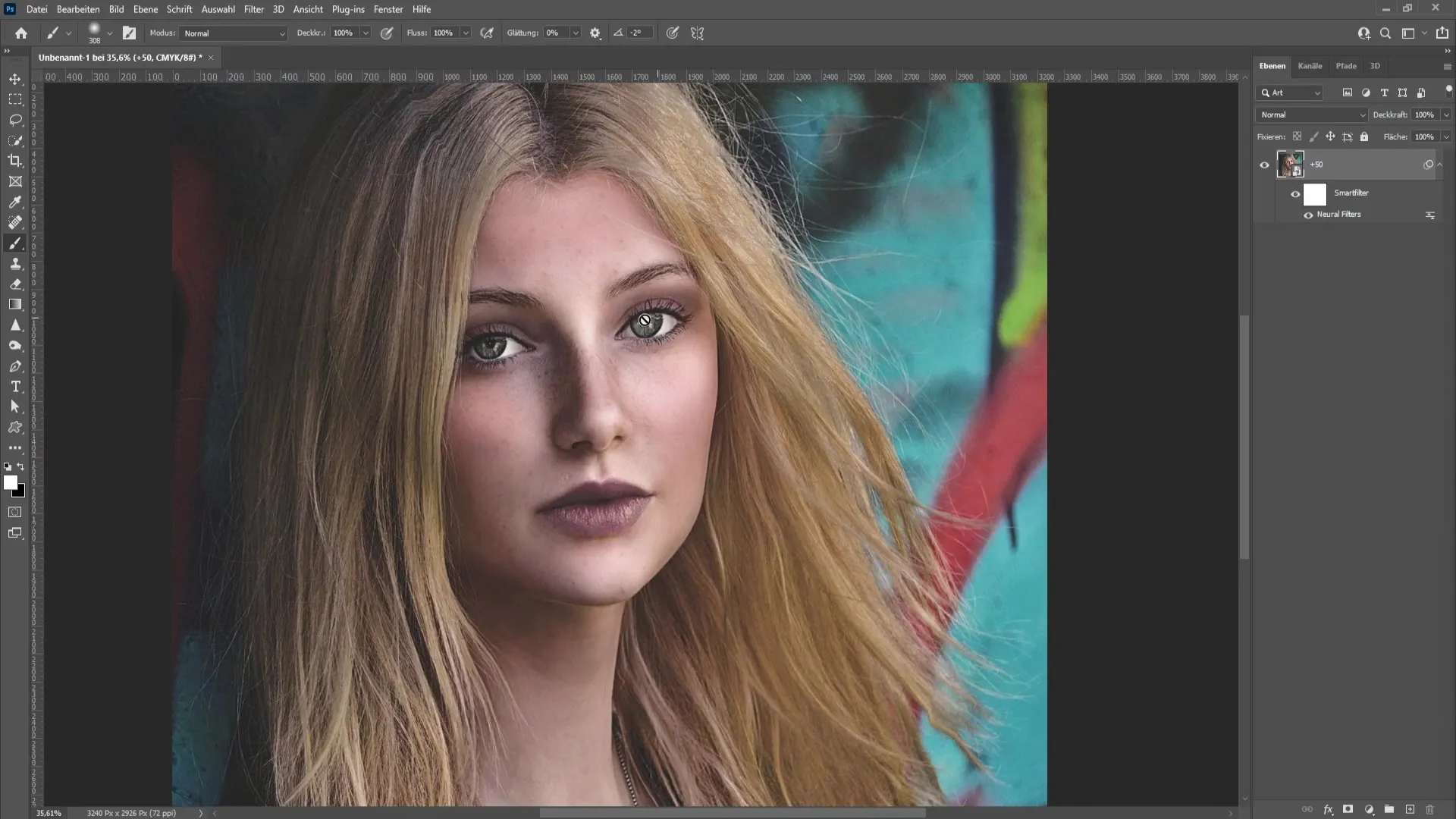 Smoothing skin in Photoshop - A step-by-step guide