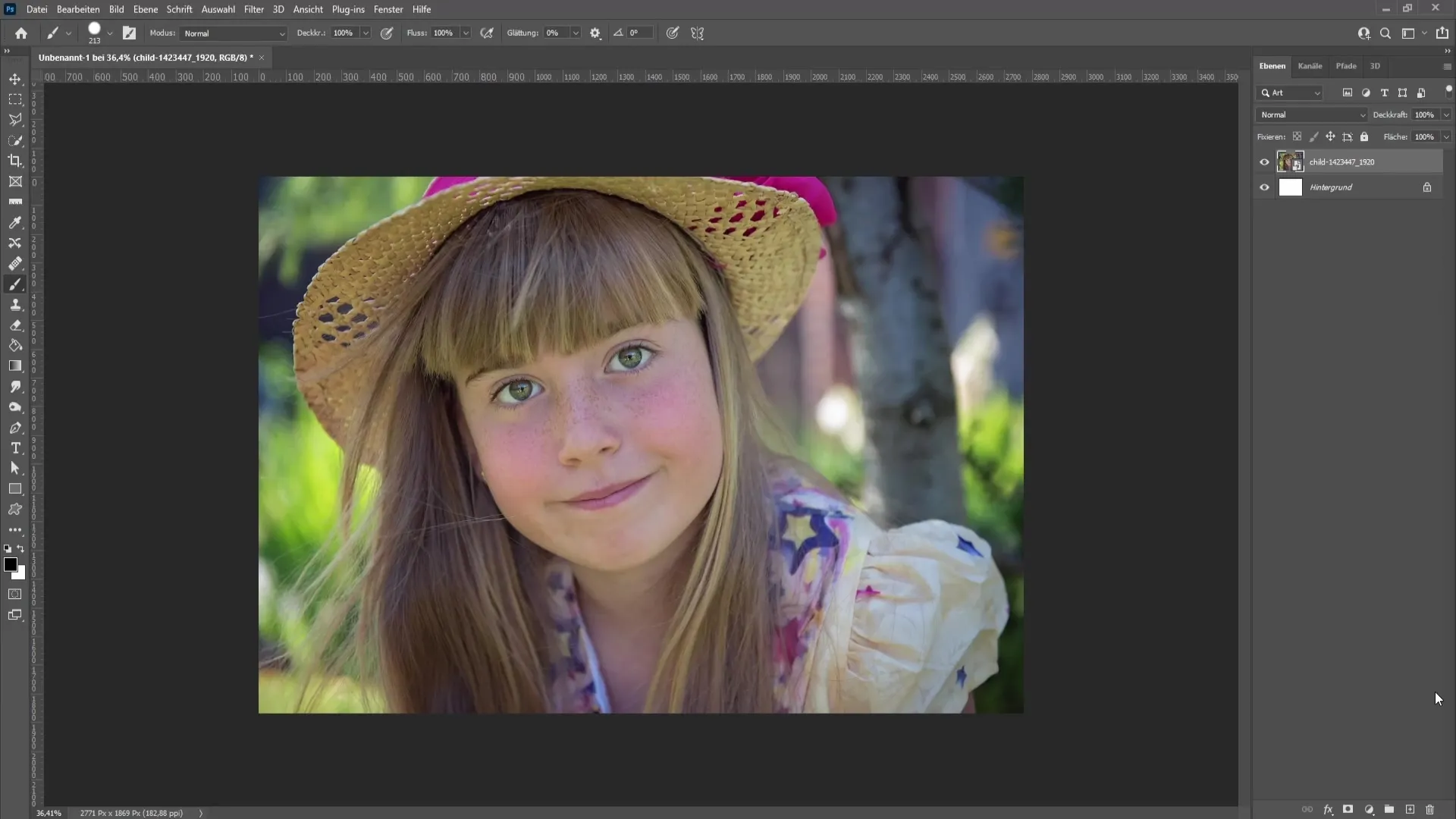 Remove skin redness professionally - Photoshop tutorial