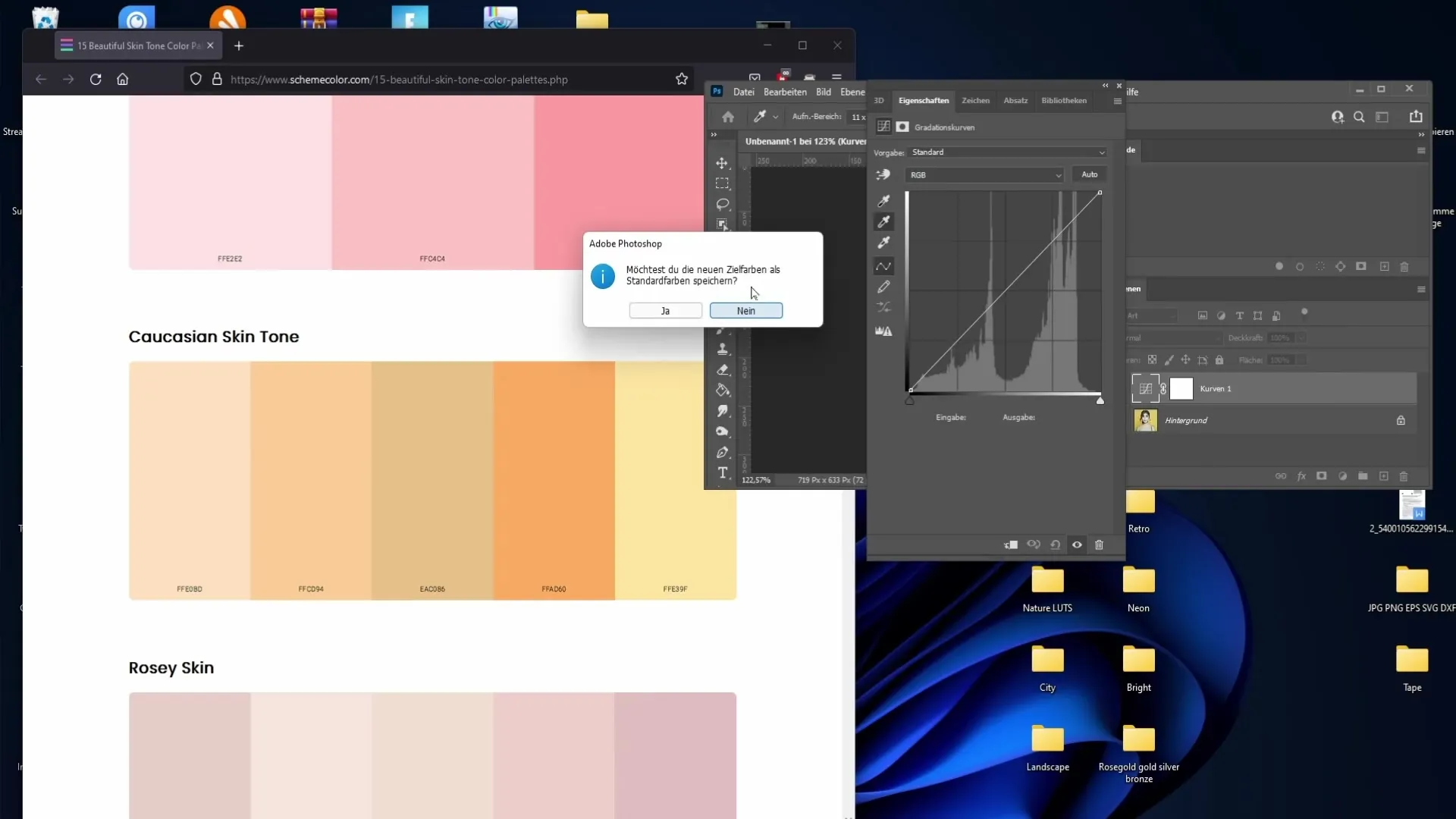 Menyesuaikan warna kulit di Photoshop - Panduan langkah demi langkah