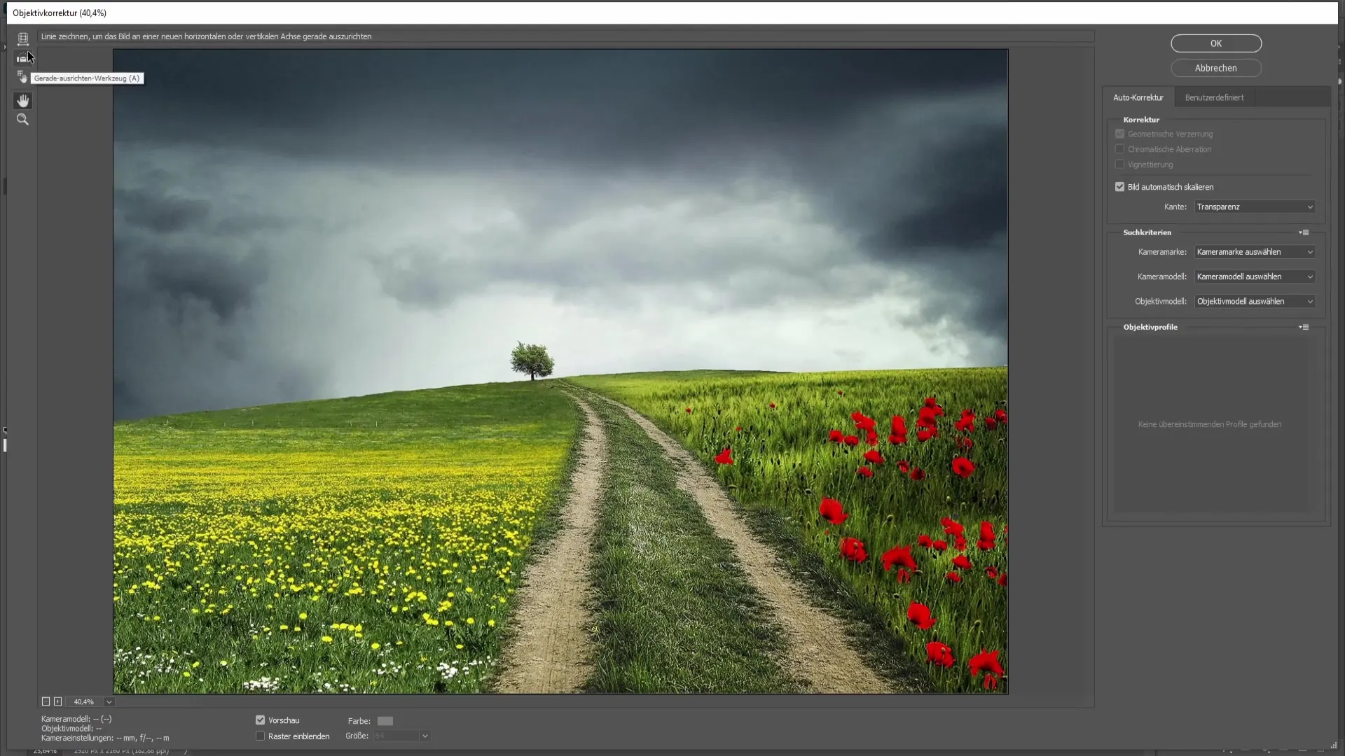 Perfect horizon correction - Easy in Photoshop