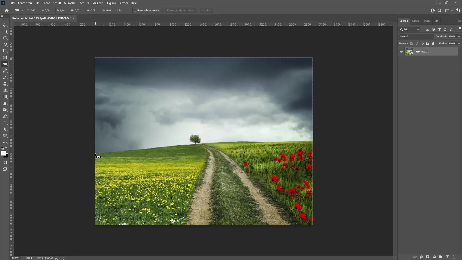 Perfect horizon correction – Easy in Photoshop