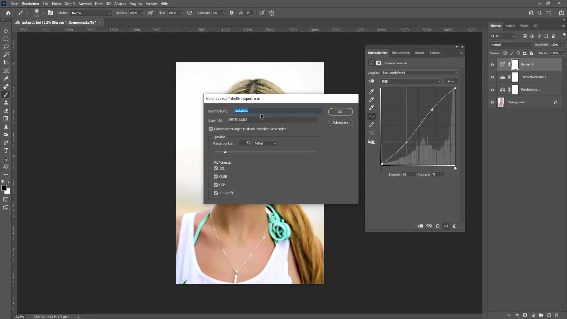 How you can create, export, and import your own LUTs in Photoshop