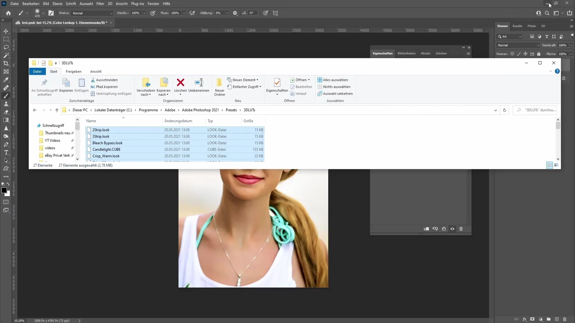 Comment créer, exporter et importer vos propres LUTs dans Photoshop