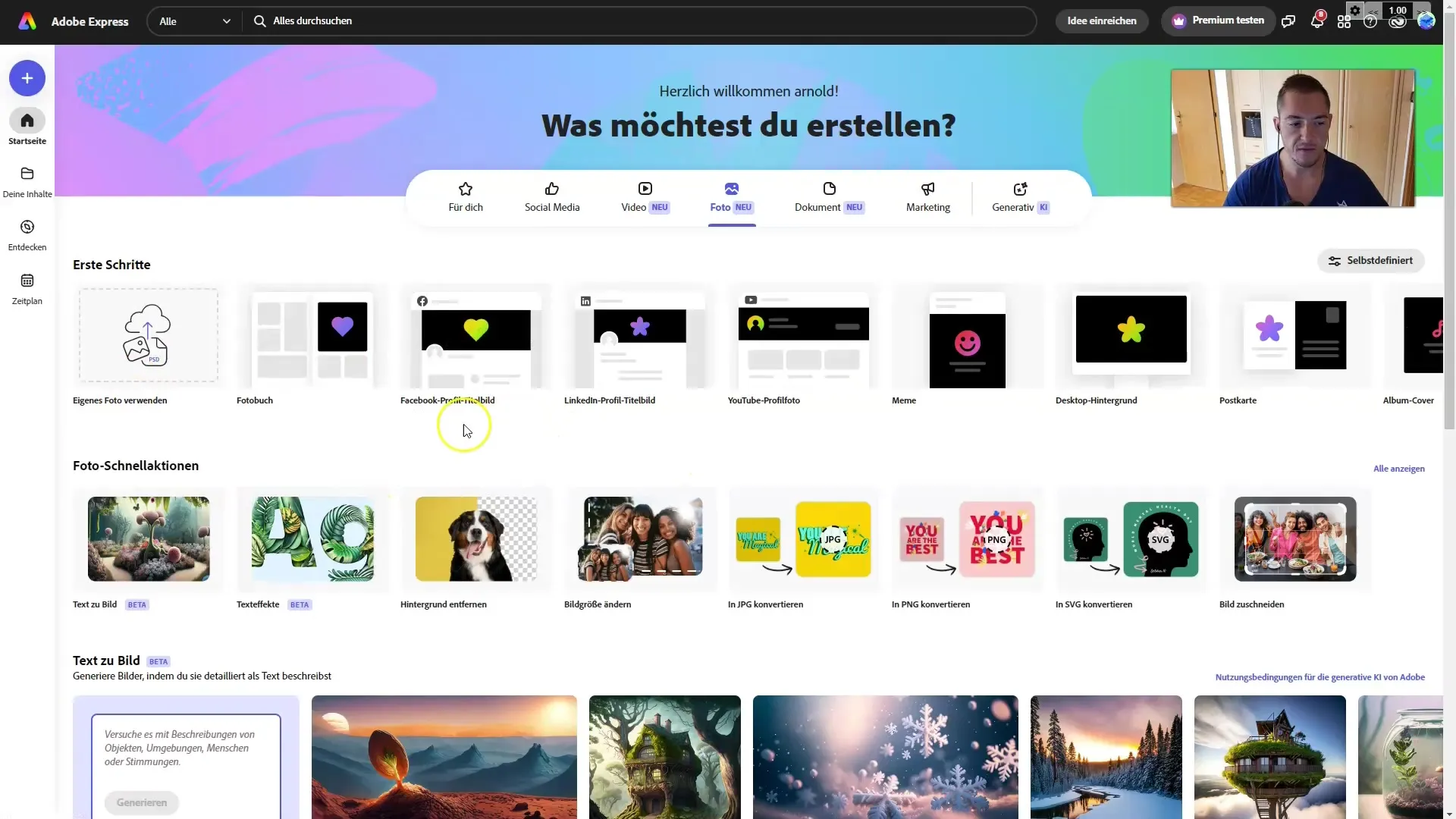 Adobe Express: Kreativ arbeiten mit der Plattform von Adobe