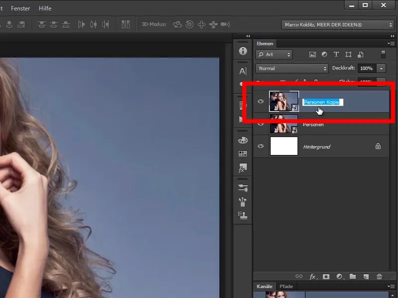 Photoshop-Compositing - Vuur en ijs - Deel 02: Contouren maken ter voorbereiding op het vuur